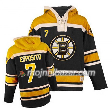 Dresovi Boston Bruins Phil Esposito 7 Crna Hoodie Sawyer - Muške